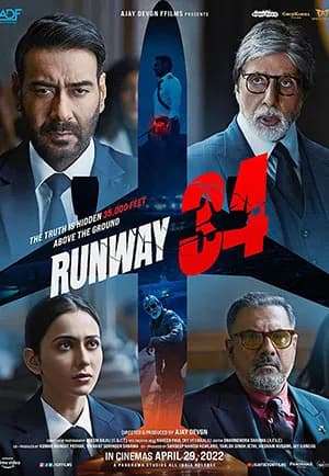 Runway 34 (2022) WEB-DL Hindi Full Movie 480p | 720p | 1080p