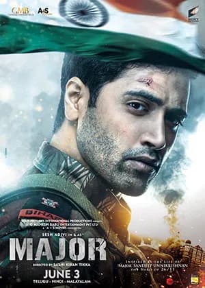 Major (2022) Hindi Full Movie NETFLIX WEB-DL 480p | 720p | 1080p | 2160p 4K