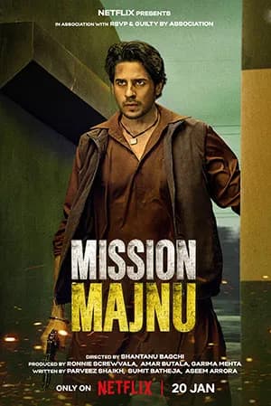 Mission Majnu – Netflix Original (2023) WEB-DL Full Movie 480p | 720p | 1080p