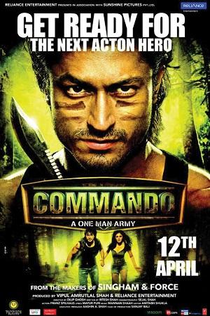 Commando (2013) Hindi Full Movie 480p [270MB] | 720p [900MB] | 1080p [3GB]